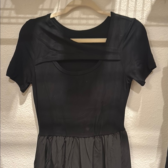 Black Women's Dress, very comfortable casual summer dress - Picture 4 of 6